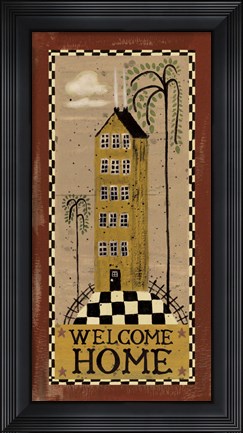 Framed Welcome Home Print