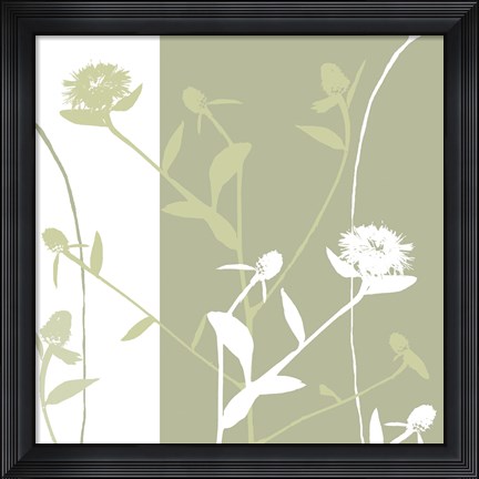 Framed Wildflowers Print
