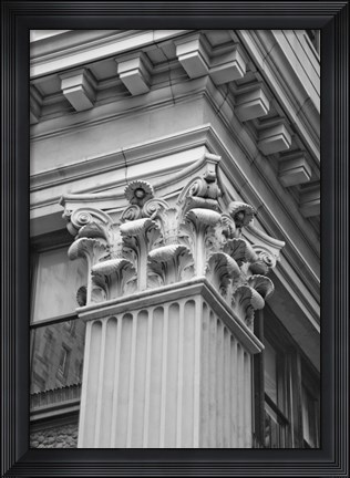 Framed Corinthian Column I Print