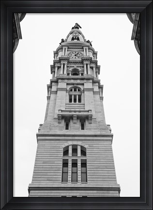 Framed City Hall Spire II Print