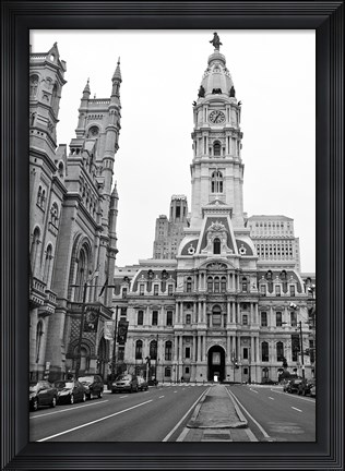 Framed Philadelphia City Hall Print