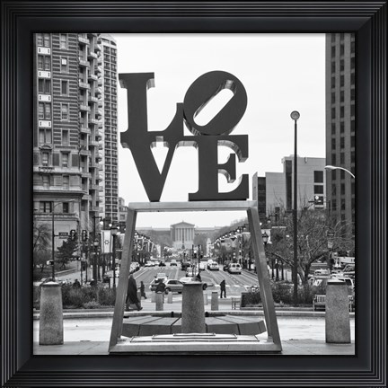 Framed LOVE Print