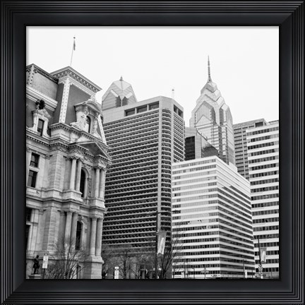 Framed Downtown Philly Print
