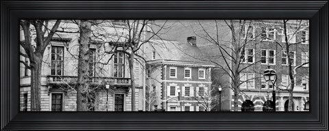 Framed City Block Print