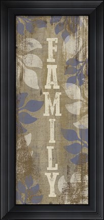 Framed Family Print