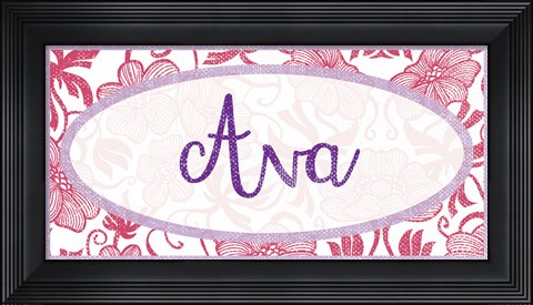 Framed Ava Print