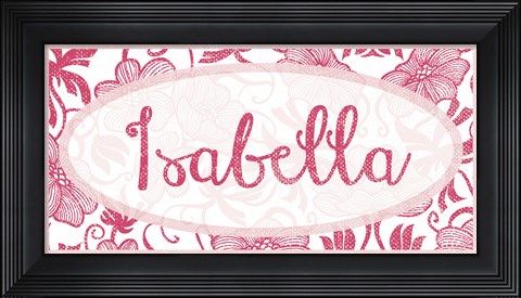 Framed Isabella Print