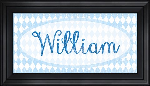Framed William Print