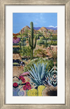 Framed Desert Oasis 2 Print