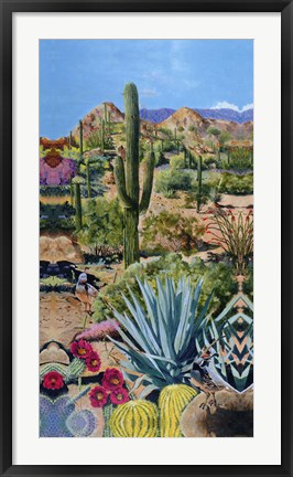 Framed Desert Oasis 2 Print