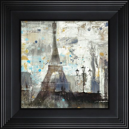 Framed Eiffel Tower Neutral Print
