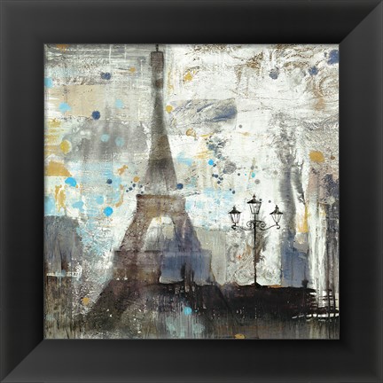 Framed Eiffel Tower Neutral Print