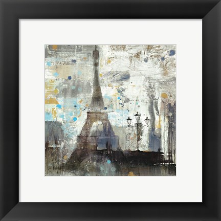 Framed Eiffel Tower Neutral Print