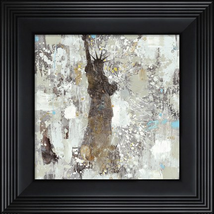 Framed Statue of Liberty Neutral Print