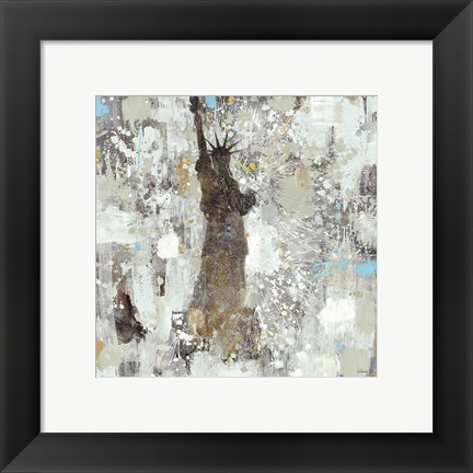 Framed Statue of Liberty Neutral Print