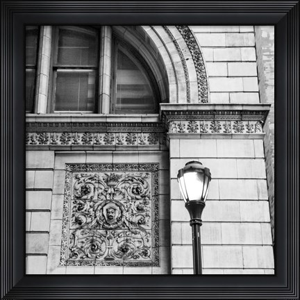 Framed Sculpture Wall I Print