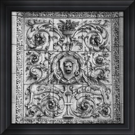 Framed Sculpture Wall II Print
