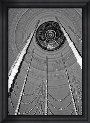 Framed Pearl Swag Print