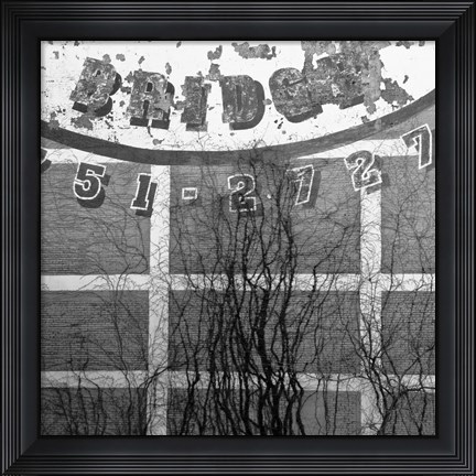Framed Painted Wall Print