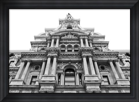 Framed City Hall Facade Print