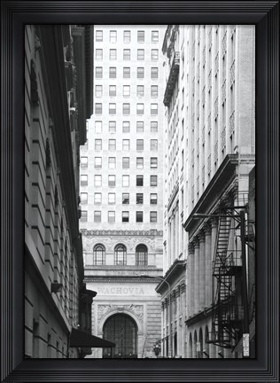 Framed Alley Print