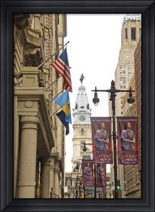 Framed Flags Print