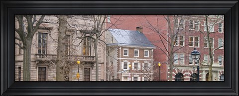 Framed City Block (Color) Print