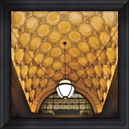 Framed Ceiling Detail (Color) Print