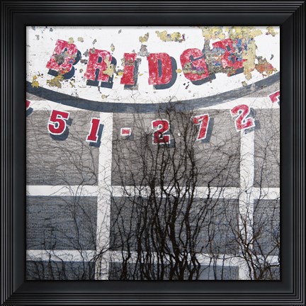 Framed Painted Wall (Color) Print