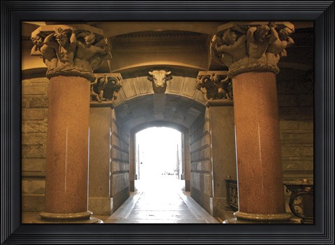 Framed Light at the End of the Tunnel (Color) Print