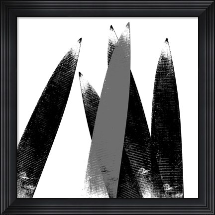 Framed Sharp Edges Print