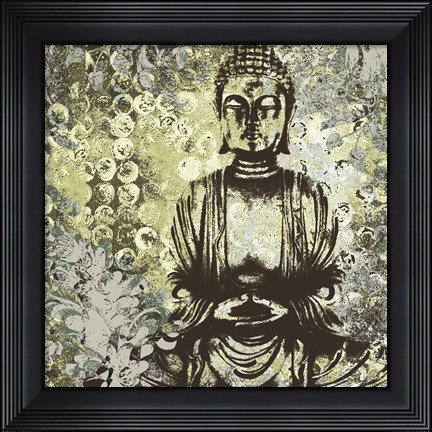 Framed Water Garden Print