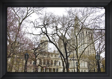 Framed City Hall Print