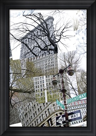 Framed Flatiron Collage Print