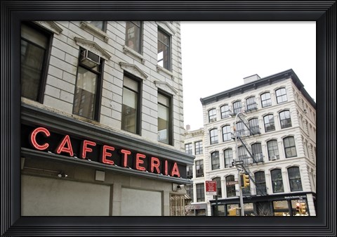 Framed Cafeteria Print