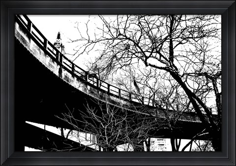 Framed Ramp (outline) Print