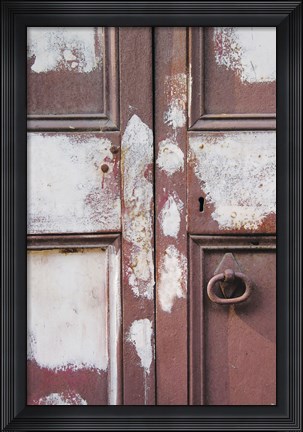 Framed Painted Door Print