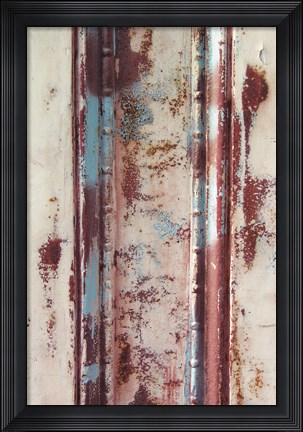 Framed Rust Textures Print