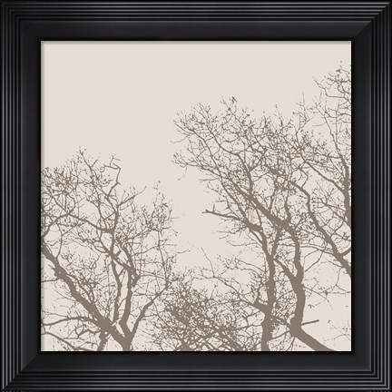 Framed Majesty I (beige) Print