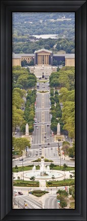 Framed Aerial Art Museum Print