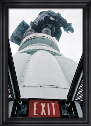 Framed Penn Exit Print
