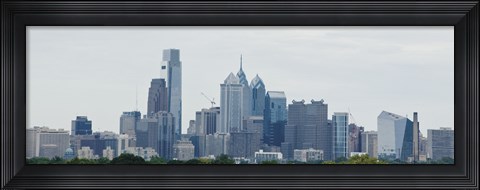 Framed Philly Panorama Print
