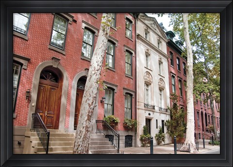 Framed Delancy Street (horizontal) Print