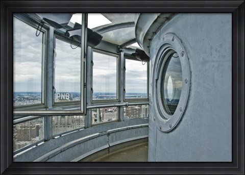 Framed Tower (left side) Print