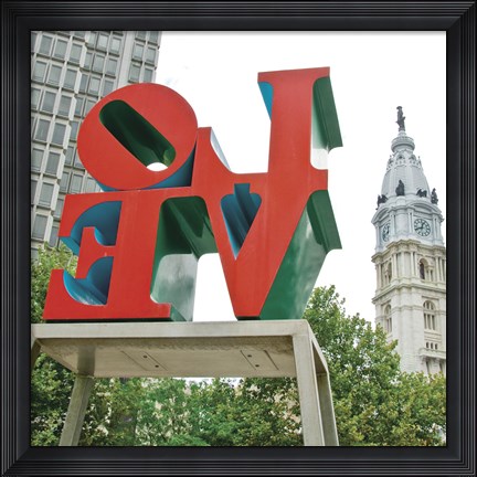Framed Love from Behind Print
