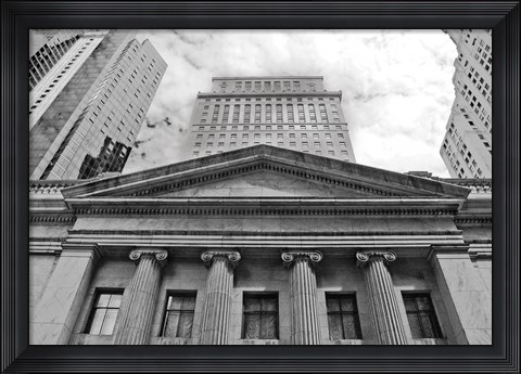 Framed Classic Architecture (b/w) Print