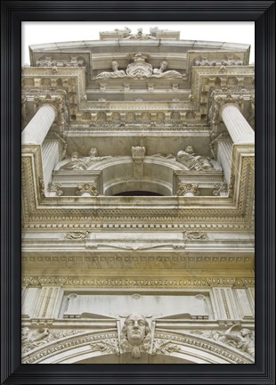Framed City Hall, Looking Up Print