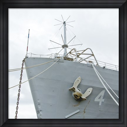 Framed Ship Bow Print
