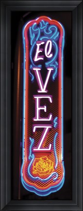 Framed El Vez Print