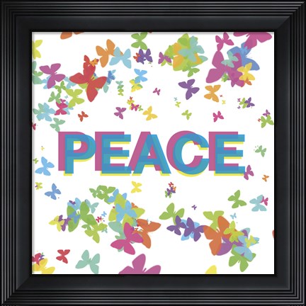 Framed Harmonious Peace Print